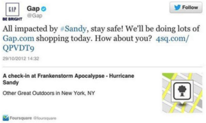 Newsjacking Gap Example