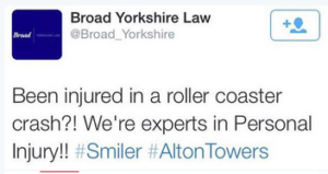 Newsjacking Yorkshire Example
