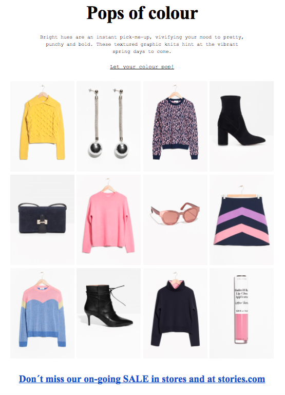 Ecommerce inbound marketing email